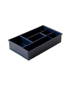 Summit Bluff Empty Pantry Drawer Organizer Insert - Navy