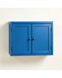 Fern Crest Wall-Mounted Entry Cabinet - Blue (synthetic illustration; no displayed measurements)