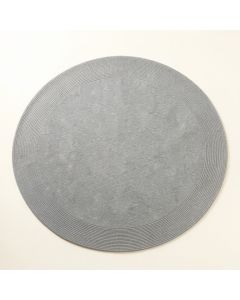 Cedar Canyon Round Area Rug - Gray (synthetic illustration; no displayed measurements)
