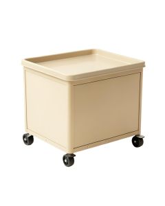 Glen Bridge Empty Rolling Workshop Cart - Beige (synthetic illustration; no displayed measurements)