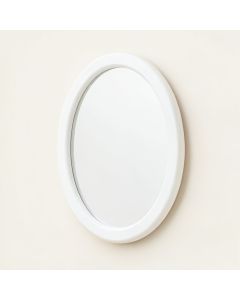 Briar Bend Framed Wall Mirror - White (synthetic illustration; no displayed measurements)