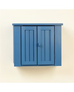 Harbor Bend Wall-Mounted Entry Cabinet - Blue (synthetic illustration; no displayed measurements)