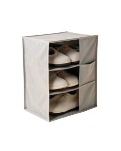 Non-Woven Rack 36 Pair Shoe Storage Cabinet