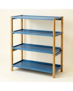 Sage Branch Empty Seed-Starting Shelving Unit Without Lights - Blue (synthetic illustration; no displayed measurements)