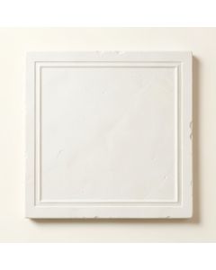 River Branch Uninstalled Square Decorative Tile - White (synthetic illustration; no displayed measurements)