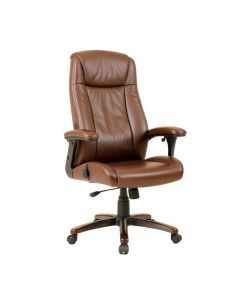 Office Chair - Ergonomic Computer Chair For Office - Heavy Duty Faux Leather Office Chair