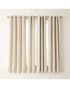 Mid Century Modern Jacks Window Curtains (synthetic illustration; no displayed measurements)