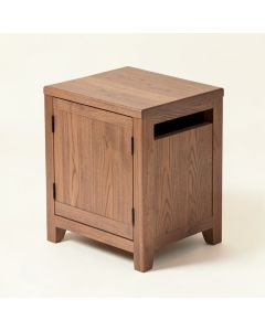 Falmouth End Table With Storage (synthetic illustration; no displayed measurements)