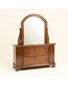 Searsboro Beveled Magnifying Dresser Mirror (synthetic illustration; no displayed measurements)
