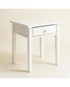 Slate Canyon Side Table - White (synthetic illustration; no displayed measurements)