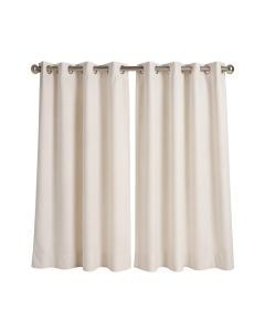 Cremont Solid Sheer Grommet Curtain Panels