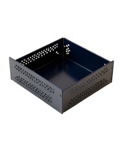 Aspen Falls Empty Under-Desk Cable Tray - Navy (synthetic illustration; no displayed measurements)
