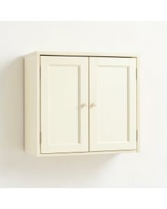 Pine Dell Wall-Mounted Entry Cabinet - Cream (synthetic illustration; no displayed measurements)