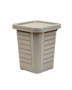 Birch Crossing Closed Garden Compost Bin - Gray