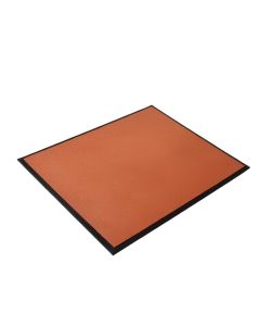 Copper And Black `` Welcome And Good Bye '' Outdoor Mat 30 X 18