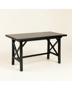 Ridge Crest Empty Workshop Workbench - Black (synthetic illustration; no displayed measurements)
