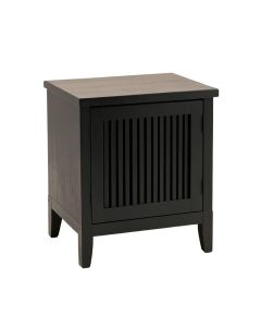 Stone Bridge Nightstand - Black (synthetic illustration; no displayed measurements)