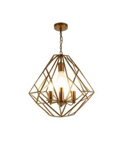 Shellplant 6 - Light Lantern Geometric Chandelier