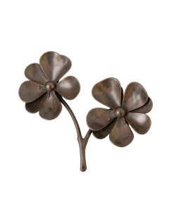 2 Piece Multiple Layer Metal Flower Wall Décor Set