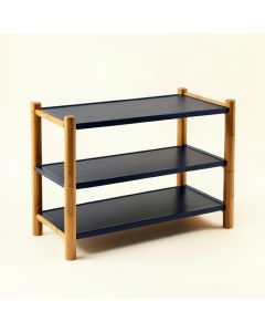 Olive Arc Empty Countertop Canister Rack - Navy (synthetic illustration; no displayed measurements)