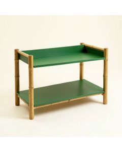 Maple Bridge Empty Countertop Canister Rack - Green (synthetic illustration; no displayed measurements)