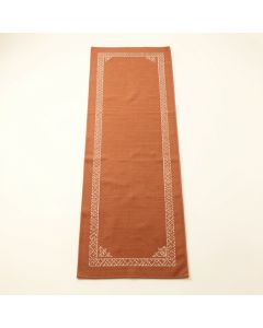 Flint Branch Narrow Runner Rug - Terracotta (synthetic illustration; no displayed measurements)