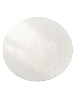 Aspen Branch Round Area Rug - White (synthetic illustration; no displayed measurements)