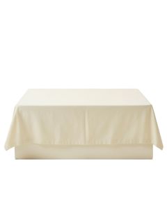 Holly Brook Flat Bed Sheet - Ivory (synthetic illustration; no displayed measurements)