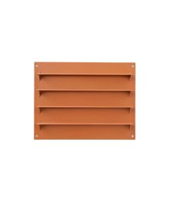 Field Dale Empty Wall-Mounted Tool Organizer Panel - Terracotta