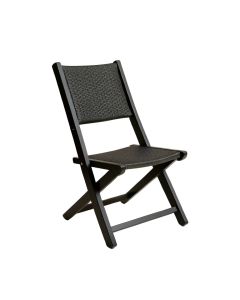 Flint Canyon Folding Outdoor Chair - Black