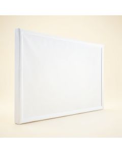 Designer Cut White 135 '' Diagonal Portable Projection Screen (synthetic illustration; no displayed measurements)