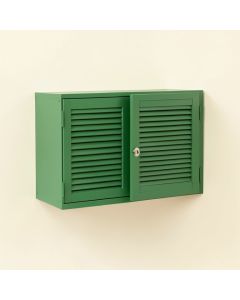 Hazel Crest Wall-Mounted Entry Cabinet - Green (synthetic illustration; no displayed measurements)