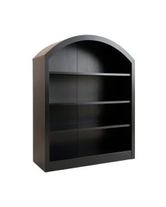 Spruce Dale Freestanding Bookcase - Black (synthetic illustration; no displayed measurements)