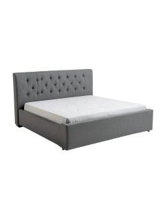 Queen Tufted Upholstered Low Profile Standard Bed (synthetic illustration; no displayed measurements)