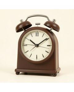 Modern And Contemporary Analog Quartz Alarm Tabletop Clock (synthetic illustration; no displayed measurements)