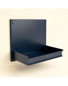 River Bridge Empty Wall-Mounted Tool Organizer Panel - Navy (synthetic illustration; no displayed measurements)