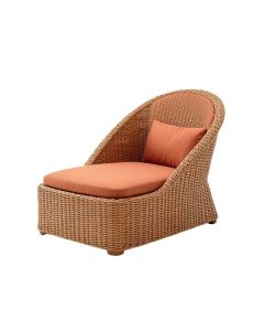 Dawn Branch Outdoor Lounge Chair - Terracotta (synthetic illustration; no displayed measurements)