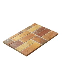Barbados 5 '' X 10 '' Ceramic Brick Look Tile