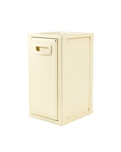 Hill Bluff Closed Outdoor Storage Box - Cream (synthetic illustration; no displayed measurements)