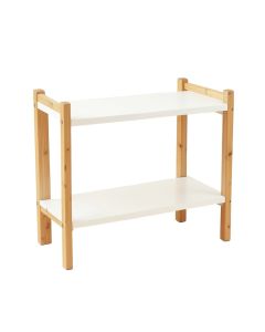 Wren Bend Empty Countertop Canister Rack - White (synthetic illustration; no displayed measurements)