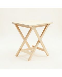 Meadow Branch Compact Balcony Table - Ivory (synthetic illustration; no displayed measurements)