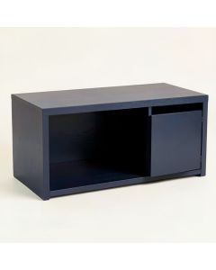 Slate Branch Shoe Storage Bench - Navy (synthetic illustration; no displayed measurements)
