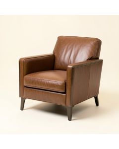 Margarito 25 '' Genuine Leather Armchair (synthetic illustration; no displayed measurements)