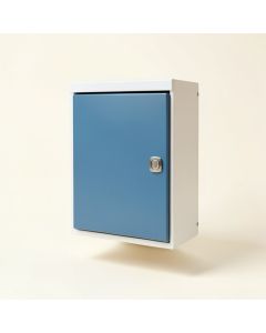 Wall Mounted Locking Mail Drop Box (synthetic illustration; no displayed measurements)