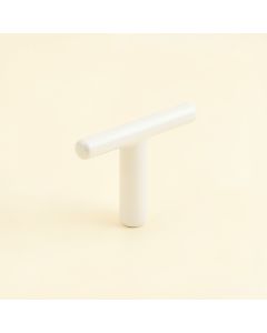 Wren Brook Cabinet Handle Without Packaging - White (synthetic illustration; no displayed measurements)