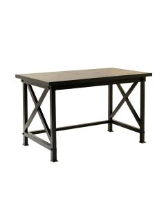 Heath Bend Empty Workshop Workbench - Black (synthetic illustration; no displayed measurements)