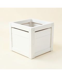 Wren Brook Closed Garden Compost Bin - White (synthetic illustration; no displayed measurements)