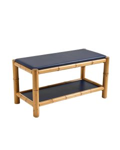 Lake Crossing Indoor Bench - Navy