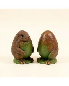 2 Piece Baby Dinosaur Egg Hatchling Statue Set (synthetic illustration; no displayed measurements)