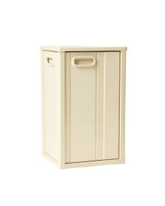 Wren Bluff Closed Outdoor Storage Box - Ivory (synthetic illustration; no displayed measurements)